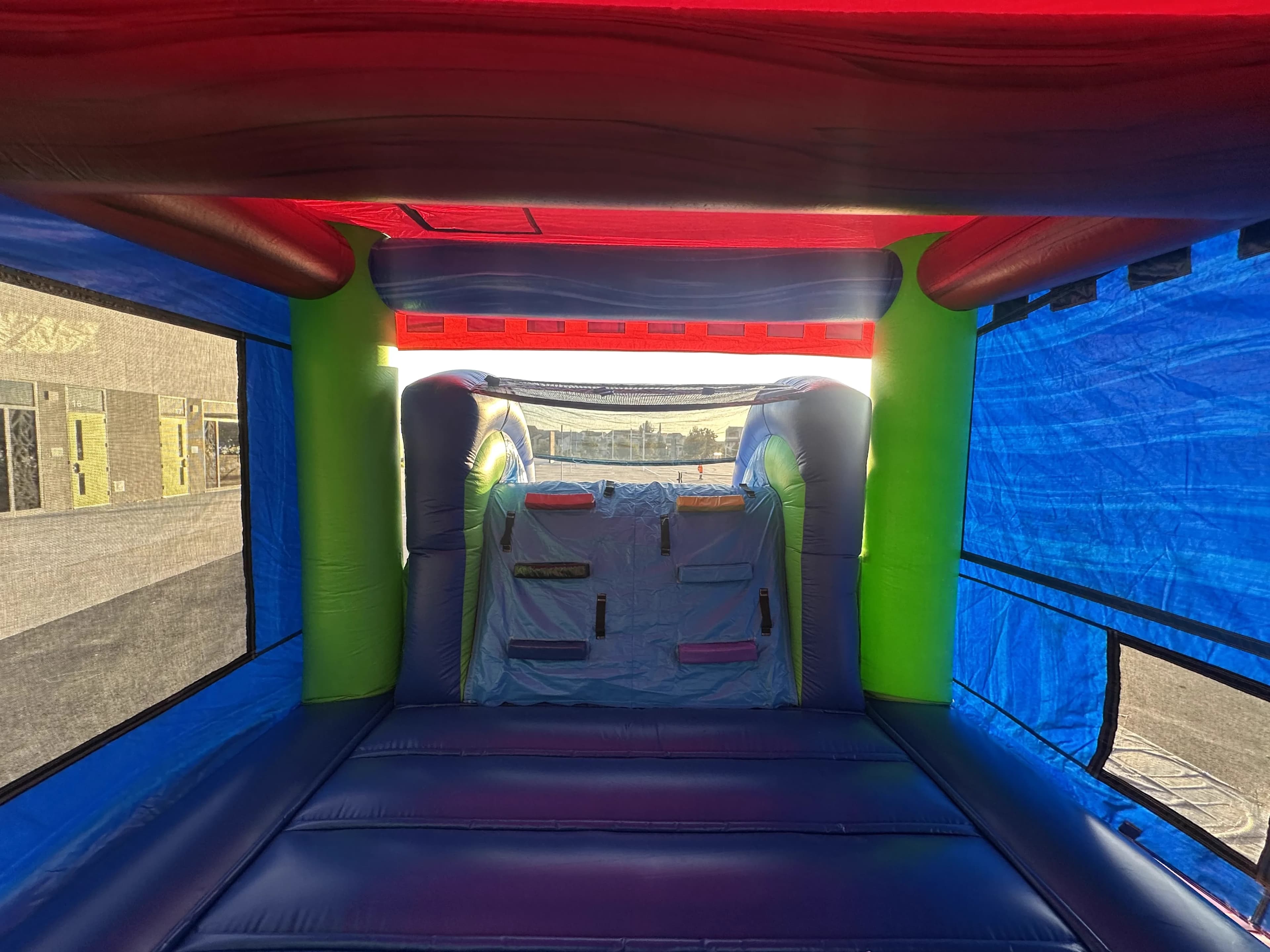 Interior view(2) of the 5 in 1 Ocean Wave Castle Combo.
