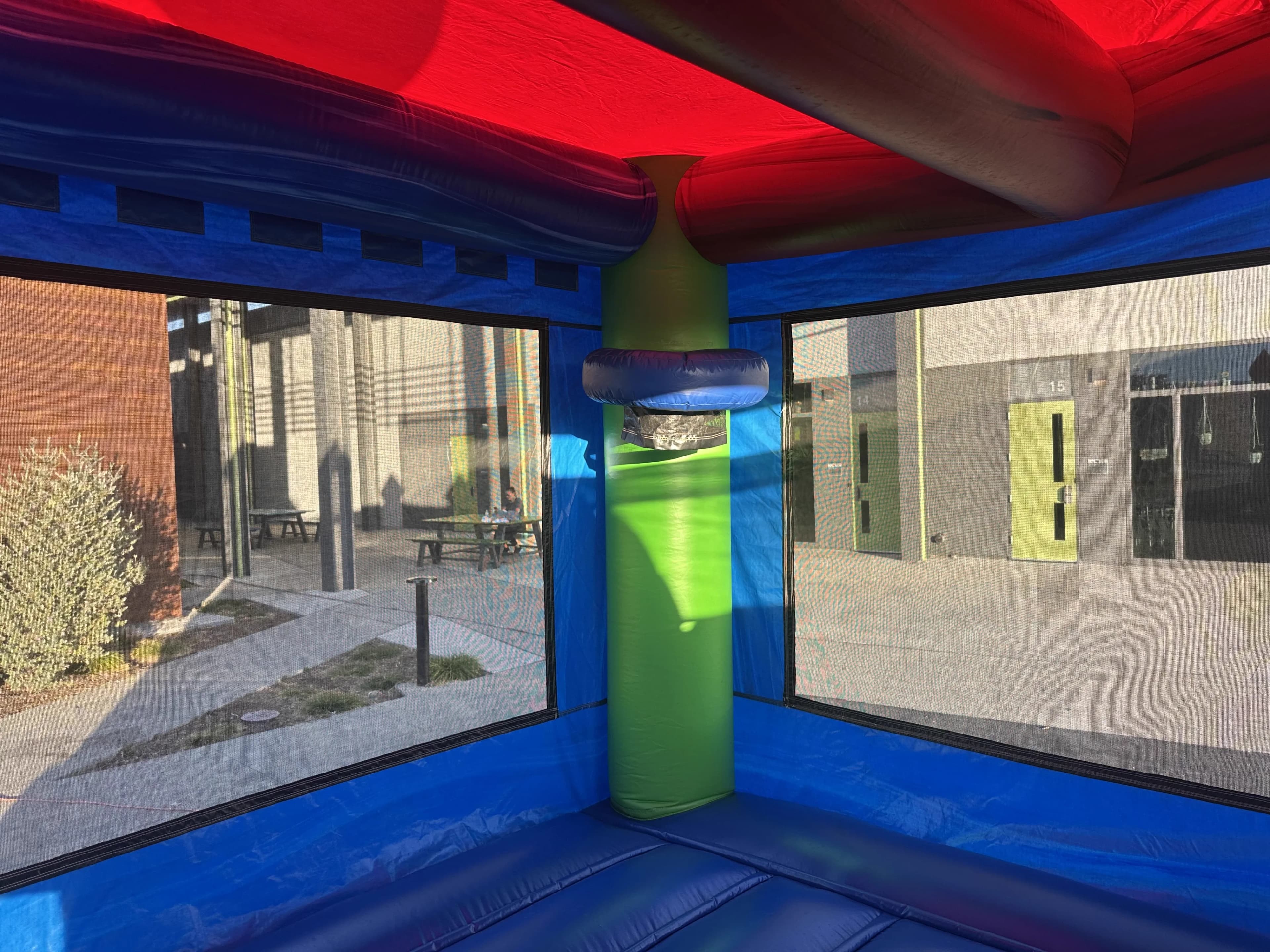 Interior view(6) of the 5 in 1 Ocean Wave Castle Combo.