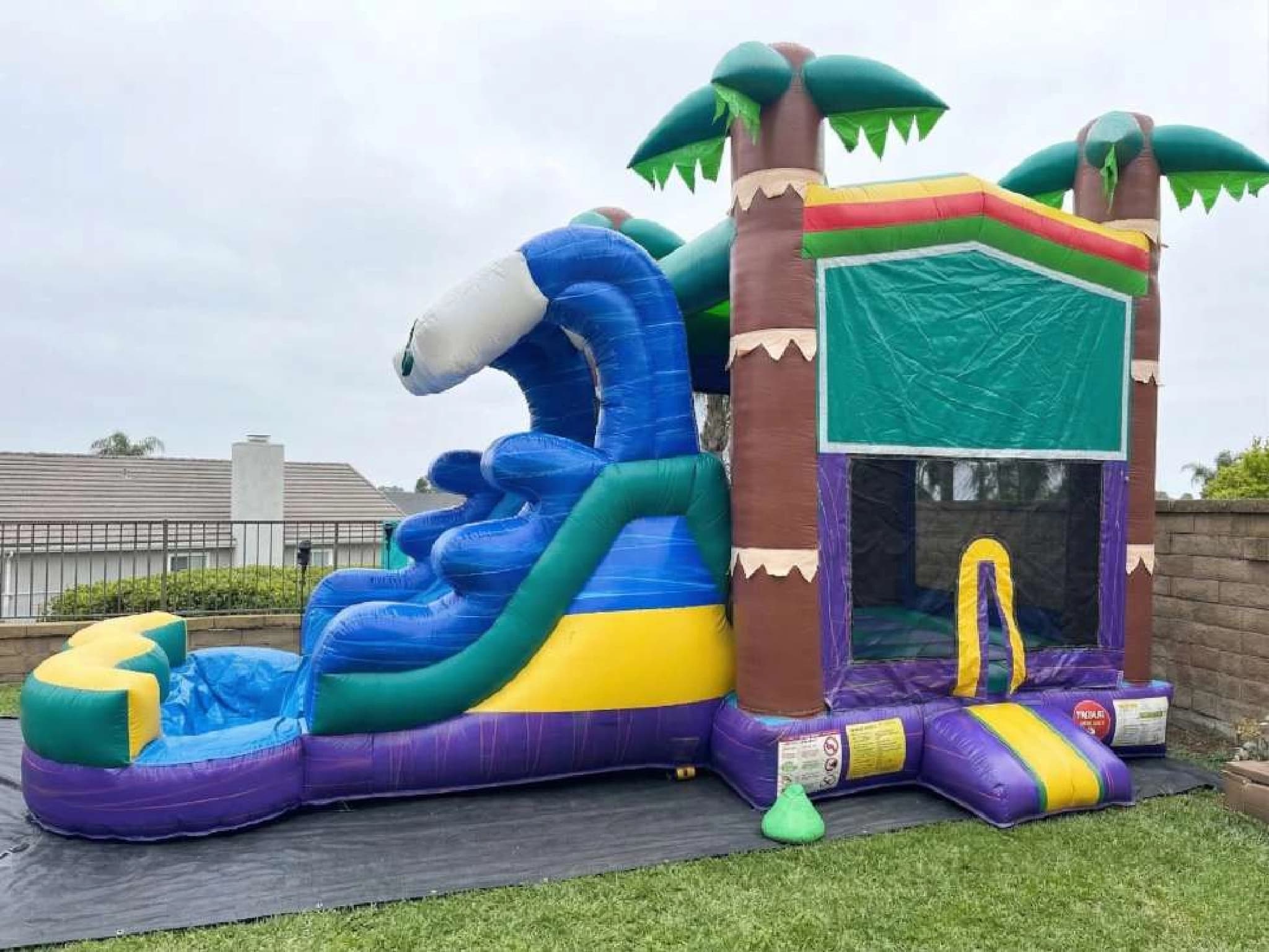 Front hero view of the 5 in 1 Tidal Wave Tropical Combo showing main features and design.