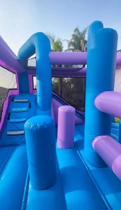 Interior view of the Disney Frozen 5-in-1 Combo set up for an event.